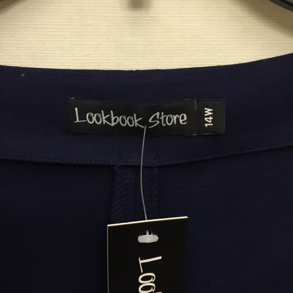 New Lookbook Store PEPLUM Pencil Dress 14W NWT - Picture 8 of 8